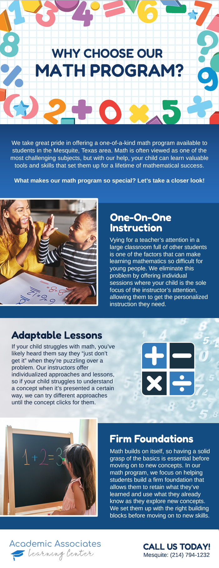 Why Choose Our Math Program? [infographic]